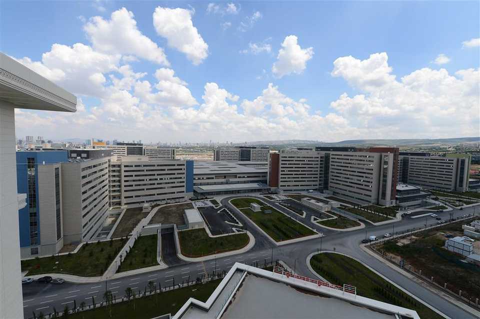 Ankara Bilkent Campus, built by public and private co-operation by Turkey's Health Ministry General Directorate of Health Investments, is slated to be completed in 2018. (Credit: Republic of Turkey Ministry of Health)
