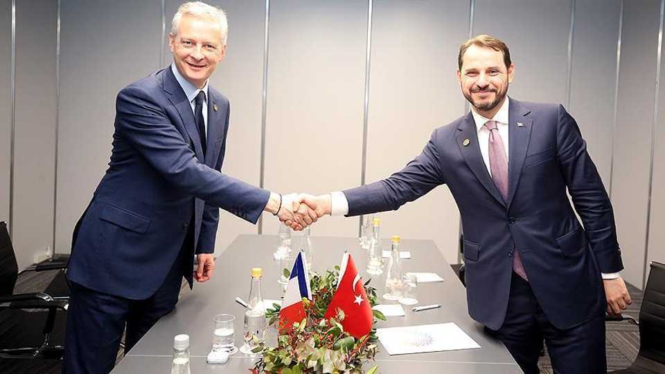 French Finance Minister Bruno Le Maire (Right) and Turkish Finance Minister Berat Albayrak (Left) discussed economic cooperation over phone.