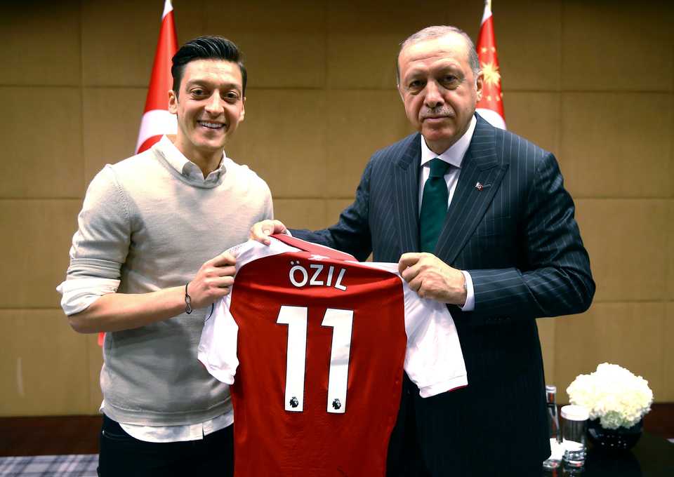 It is this picture taken on Sunday, May 13, 2018, with Turkey's President Recep Tayyip Erdogan in London that brought German midfielder Mesut Ozil, into the spotlight. The Arsenal midfield has since announced his retirement from international football.
