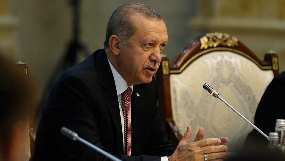 President Recep Tayyip Erdogan also told the regional meeting that Turkey and its friends should not delay the fight against the Fetullah Terrorist Organisation (FETO).
