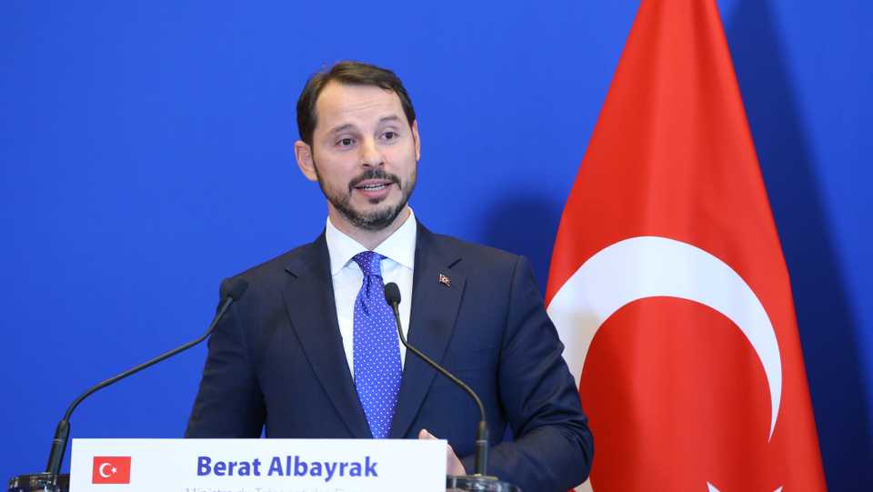 Turkish Finance Minister Berat Albayrak says a total of $3.2 billion has been set aside to meet the basic needs of some four million citizens.