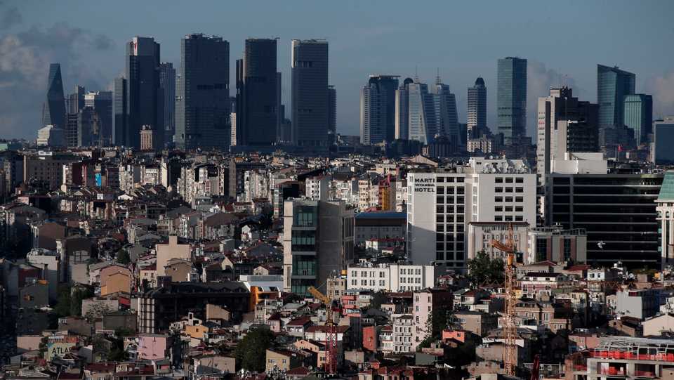 A view of Istanbul's skyline, in Istanbul, Turkey on Friday, May 6, 2016.
