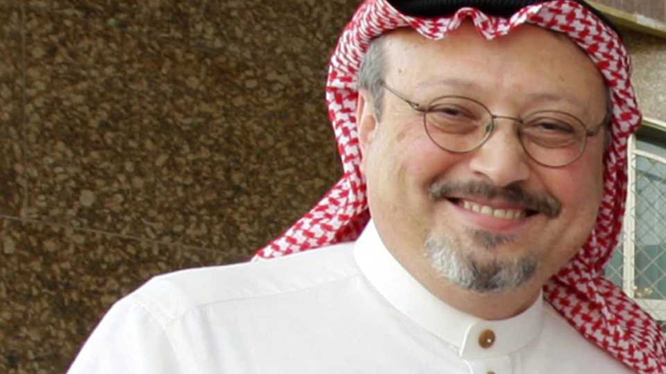 An undated picture shows prominent Saudi journalist Jamal Khashoggi.