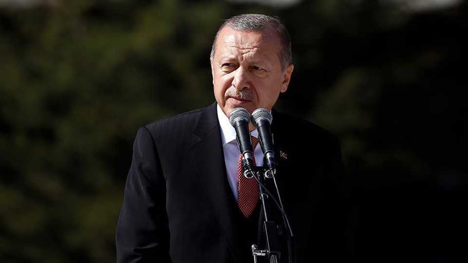 Erdogan says Turkey continues to maintain investments and expand its economy.