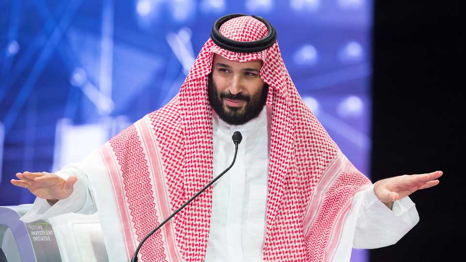 Saudi Crown Prince Mohammed bin Salman speaks during the Future Investment Initiative Forum in Riyadh, Saudi Arabia, October 24, 2018.