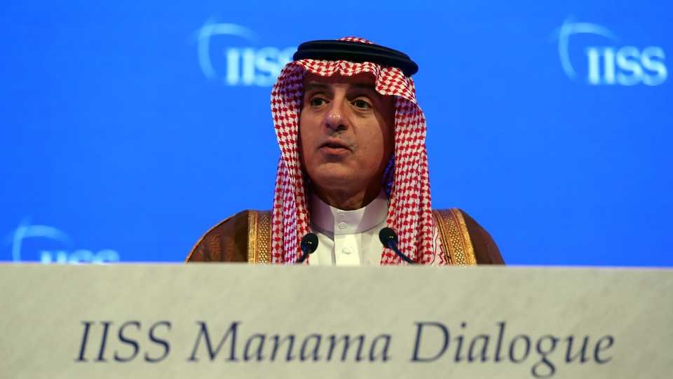 Saudi Arabia's Foreign Minister Adel al Jubeir says Jamal Khashoggi case has sparked 