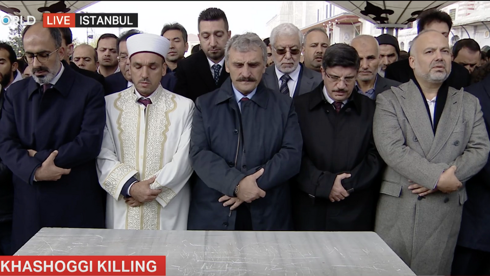 In Turkey, the major funeral prayer was held in Istanbul's Fatih Mosque.