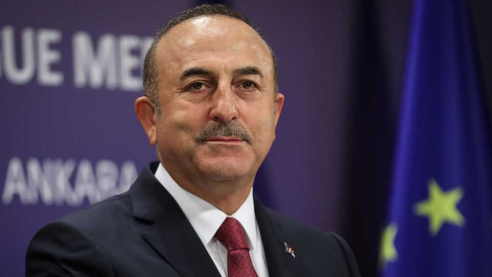 Turkey's Foreign Minister Mevlut Cavusoglu attends a news conference in Ankara, Turkey November 22, 2018.