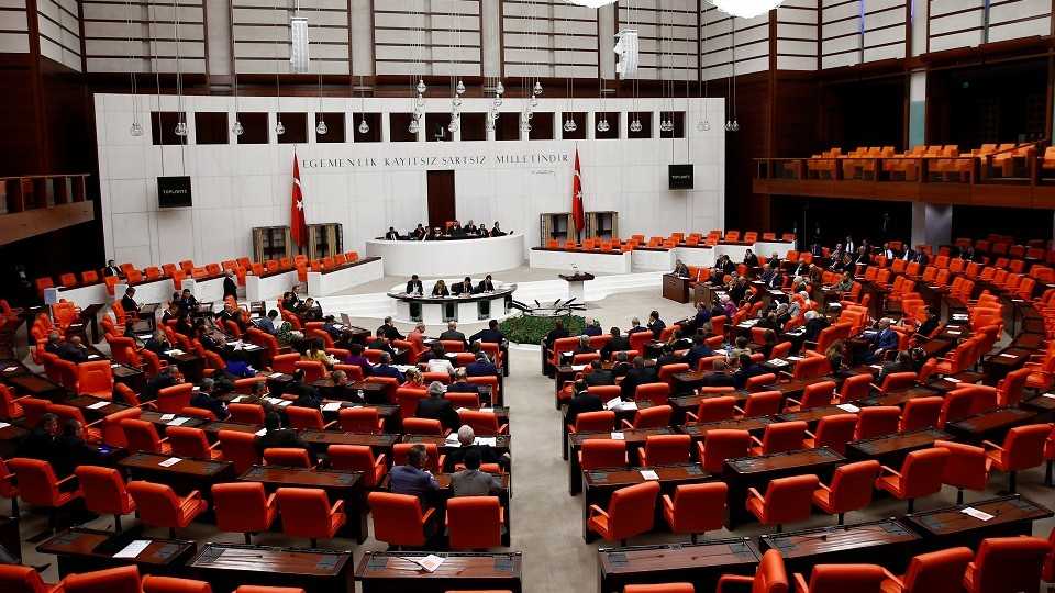 Turkish Parliament convenes to debate the proposed constitutional changes during first round of voting in Ankara, Turkey, January 12, 2017.