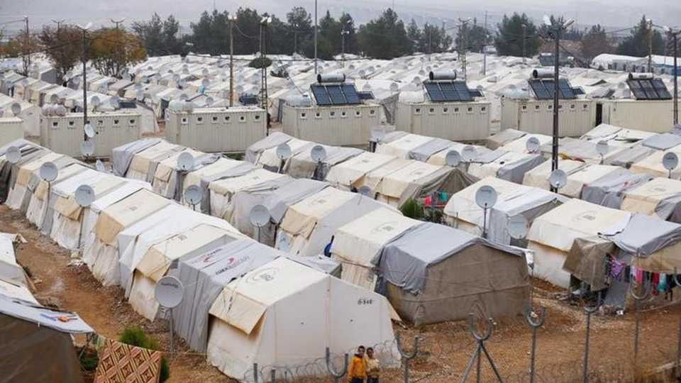 A general view of Nizip refugee camp, near the Turkish-Syrian border in Gaziantep province, Turkey. November 30, 2016.