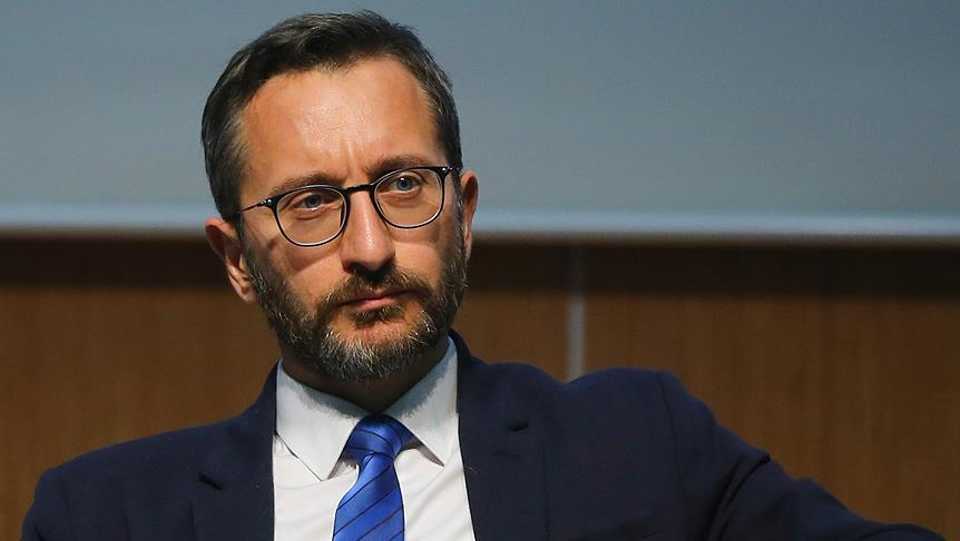 The statement from Fahrettin Altun, Communications Director to the Turkish Presidency, came after a meeting between Turkish and US security officials.