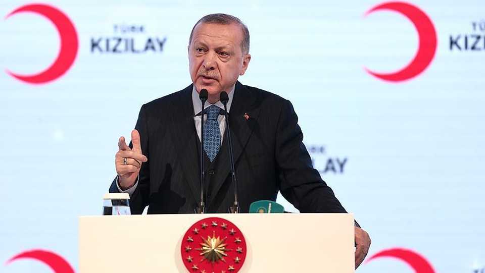 President Erdogan says Turkey will soon bring peace, security, and stability east of Euphrates River in Syria