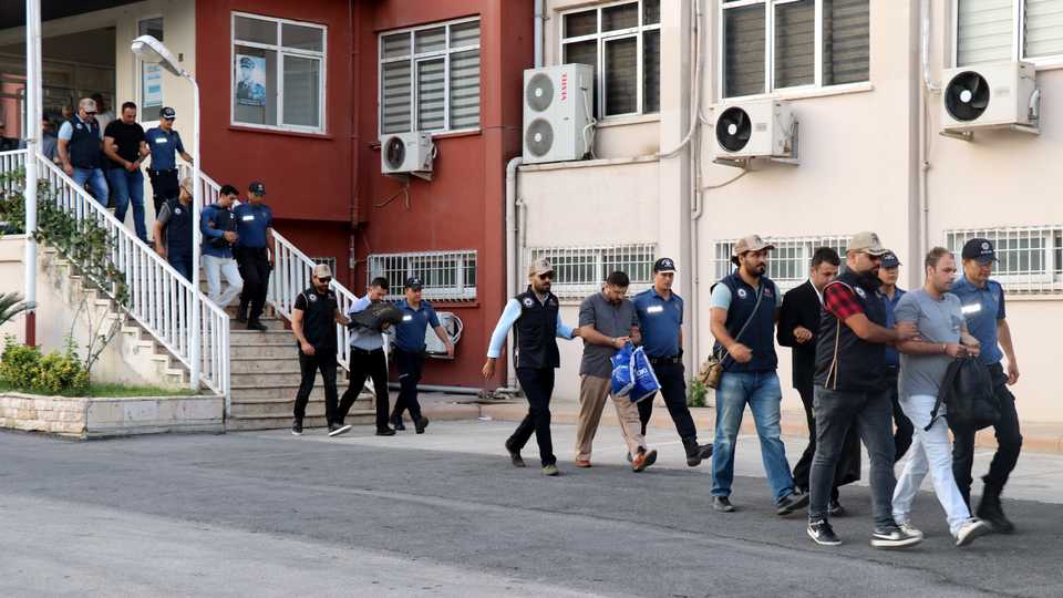 In Hatay, in AN operation against the Fetullahist Terrorist Organization, 7 people and 1 retired driver from the Turkish Armed Forces (TSK) were detained.