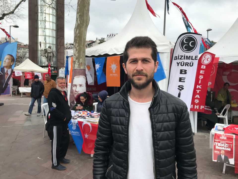 Muhammet Celik, 30, is a chemist living in Istanbul.