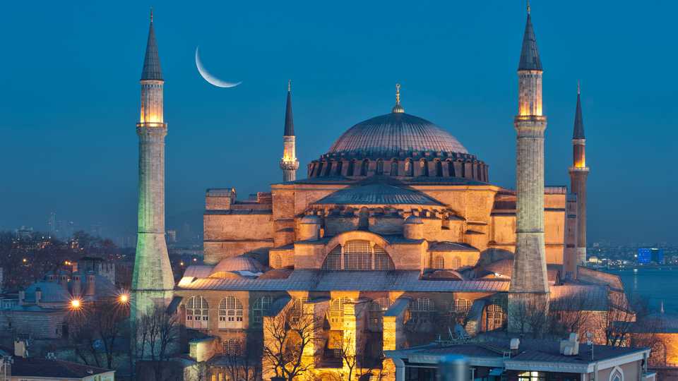 Hagia Sophia is one of the most famous and recognisable buildings​ in the world.