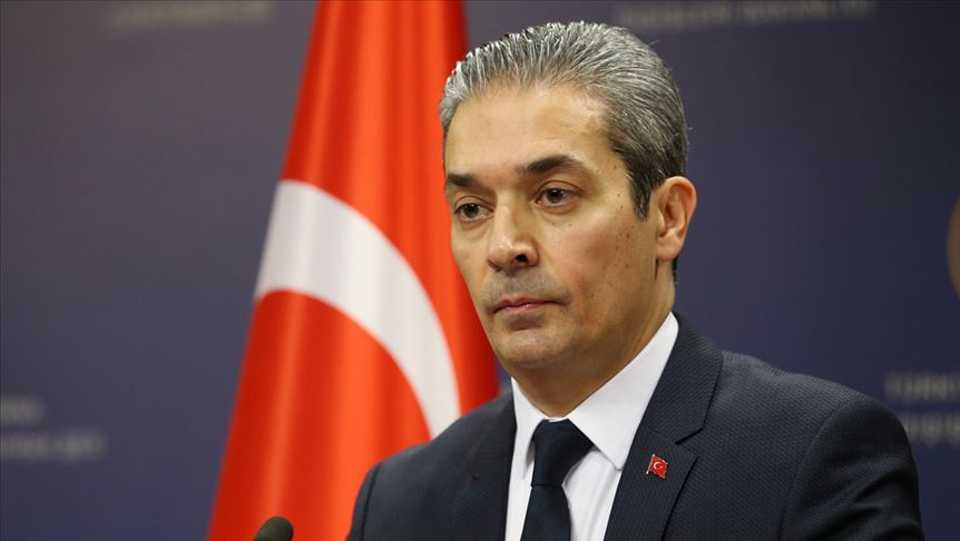 Turkey's Foreign Ministry Spokesman Hami Aksoy.