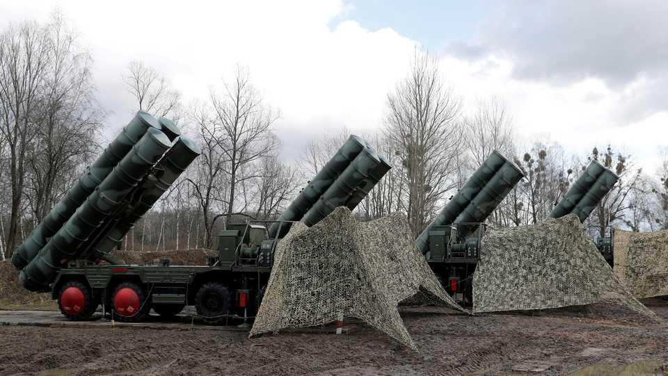 FILE PHOTO: A view shows a new S-400 