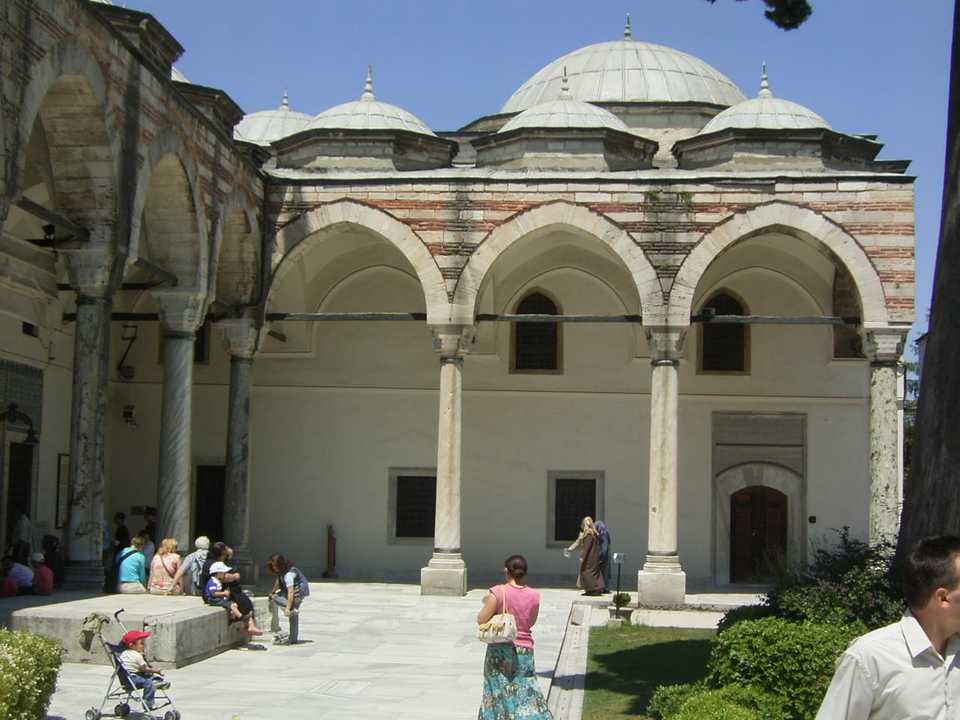An outside view of the Privy Room of Topkapi Palace, where the Ottoman sultans resided and ruled a large part of the known world from the conquest of Istanbul in 1453 to the mid-19th Century.