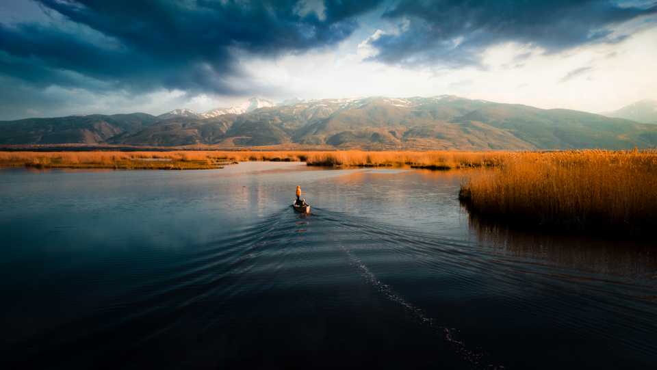 Lake Eber is a fresh water lake in Afyon Province, Turkey,