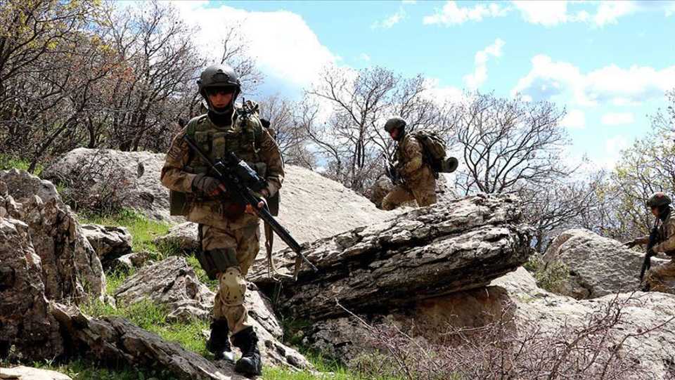 A total of 43 caves and shelters used by terrorists have been destroyed since the launch of operation, says an interior ministry statement.