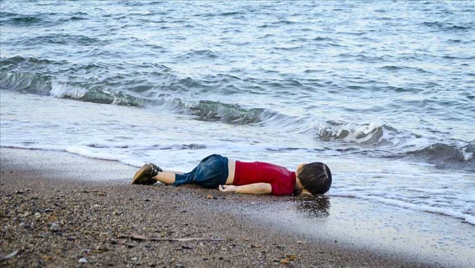 The pictures, showing him lying face down on the beach, prompted calls for action to help refugees. [File photo]