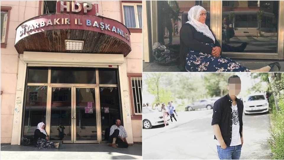 Fevziye Cetinkaya says her 17-year-old son had joined the ranks of the PKK terror group through members of the Peoples' Democratic Party (HDP) in Turkey's southeastern province of Diyarbakir.