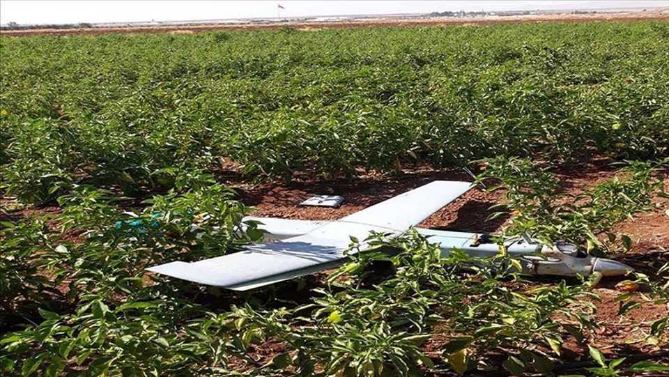 The wreckage of the UAV was found by provincial gendarmerie forces near the Cildiroba base in Kilis.
