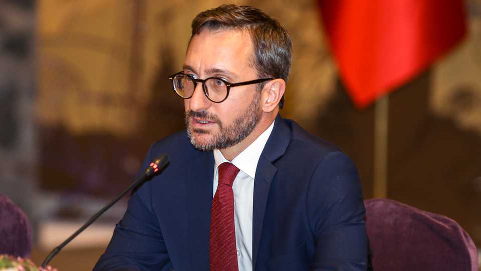 The statement from Fahrettin Altun, Communications Director to the Turkish Presidency, came after an emergency Arab League meeting on October 12, 2019.