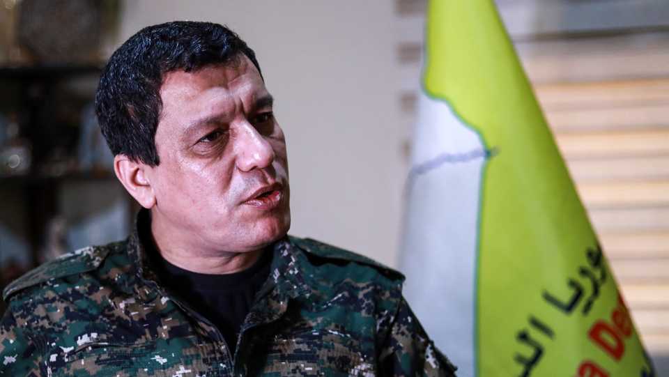 Mazloum Kobani also known as Ferhad Abdi Sahin.