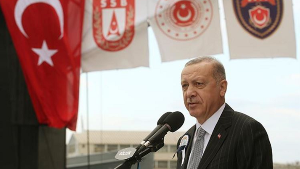 Turkey's President Erdogan says Ankara would not 