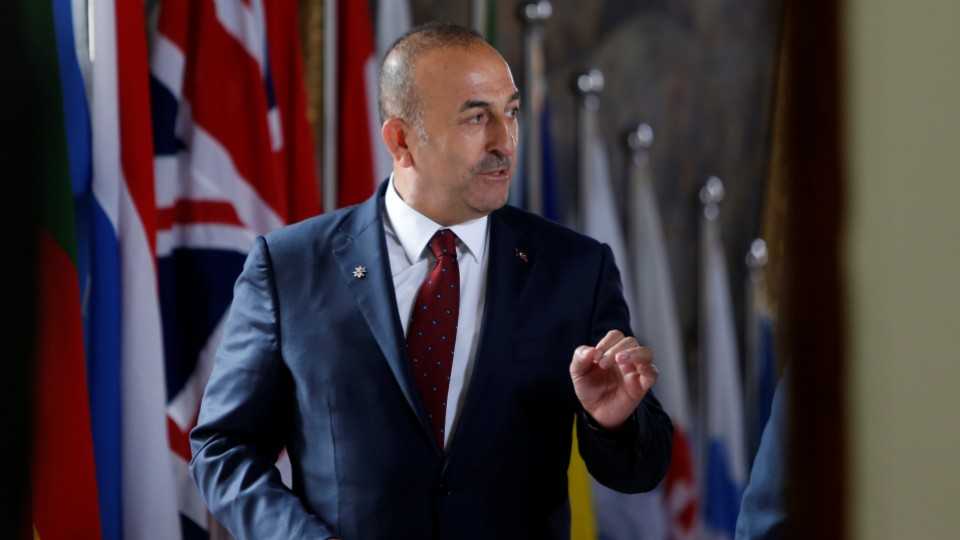 Turkish Foreign Minister Mevlut Cavusoglu speaking in Montenegro said supplying arms to the YPG could be a threat to Turkey.