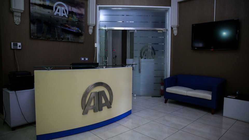 A file photo dated on June 23, 2016 shows Anadolu Agency Cairo office in Egypt.