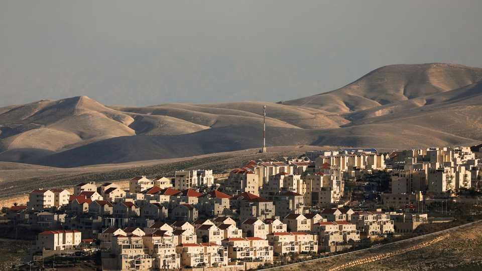 A general view picture shows houses in the Israeli settlement of Maale Adumim, in the occupied West Bank on February 15, 2017.