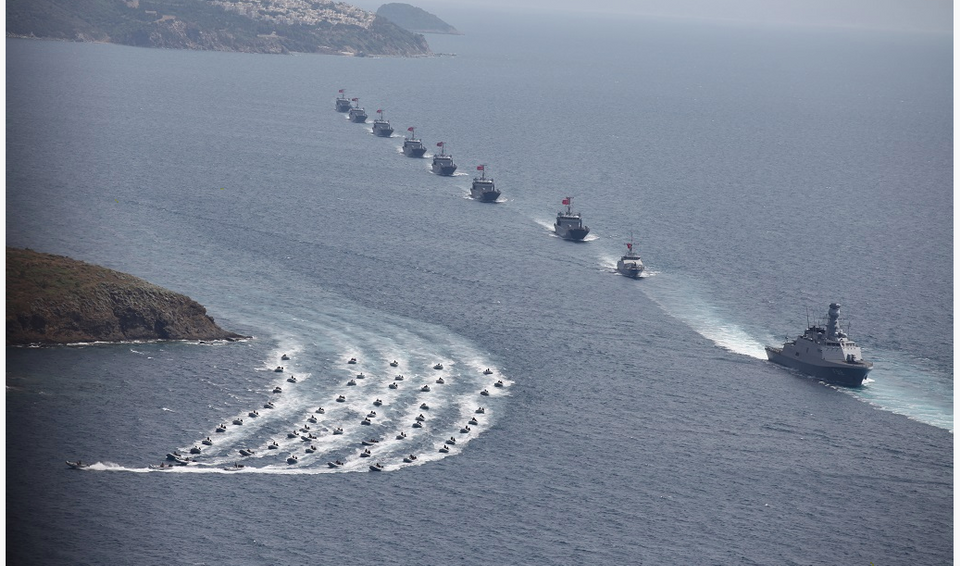Protectors of Turkey's Blue Homeland, the country's new naval doctrine.