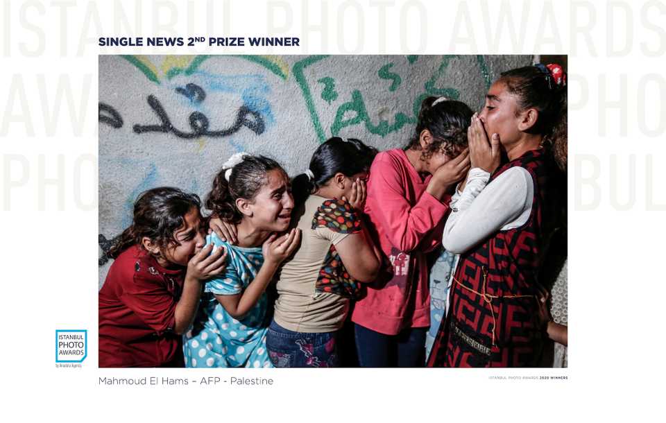 Photographer Mahmoud El Hams got second prize in the 