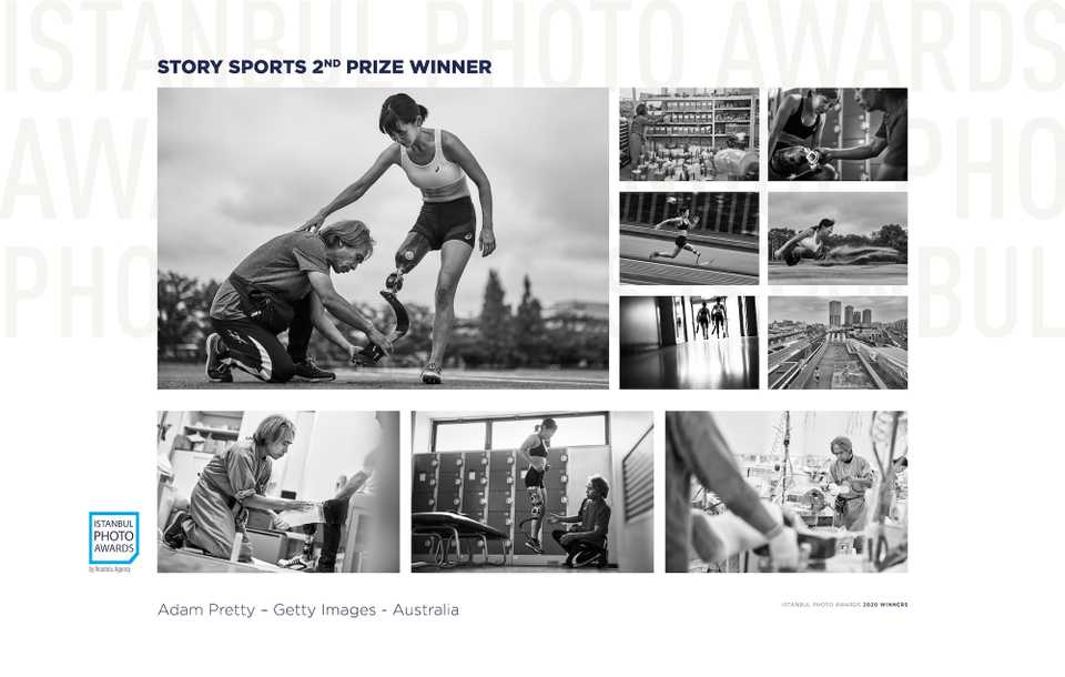 Getty Images photojournalist Adam Pretty also received the second prize in the “Story Sports” category with the 