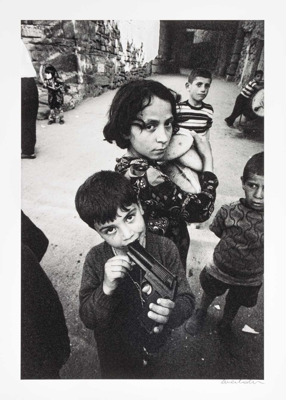 “Ankara Kaleici, bread and gun” was shot in 1970.