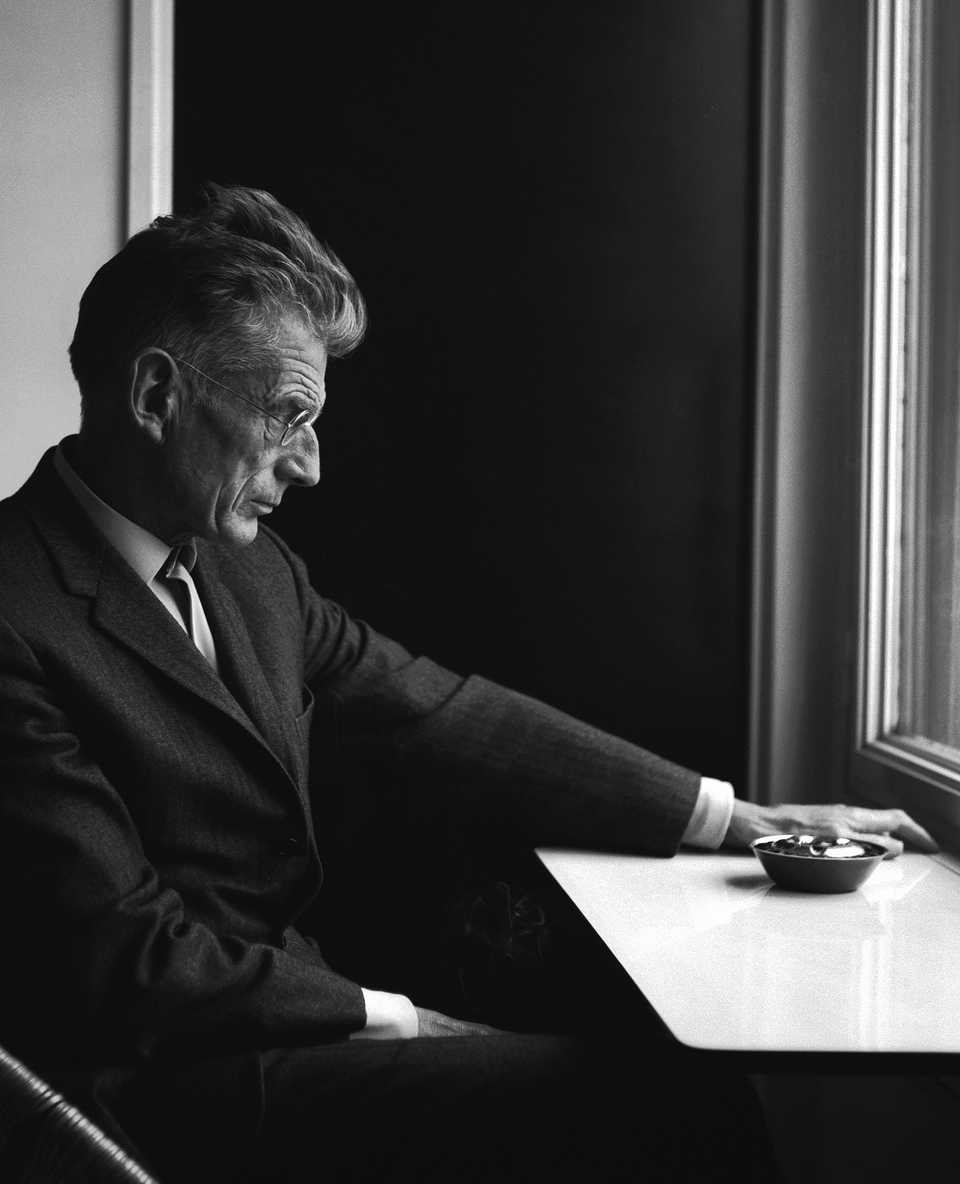 Samuel Beckett, 1966, Paris.