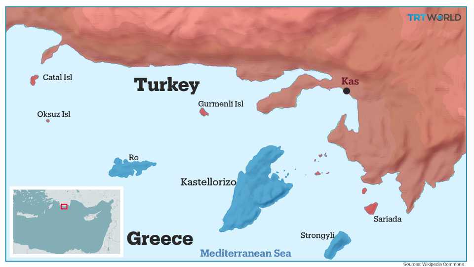 Greece appears to militarise the island of Meis, also known as Kastellorizo, which should be demilitarised according to the Paris Peace Treaty of 1947, is just 2 km away from the Turkish mainland.
