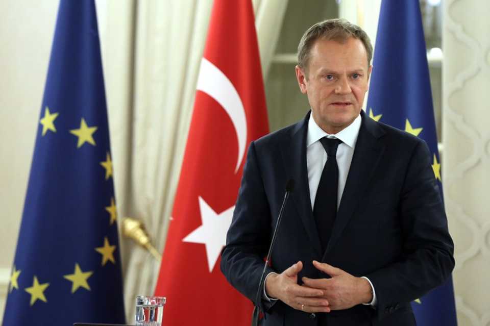 European Council President Donald Tusk was quick to show support for Turkey's government on the night of the coup attempt. File photo 