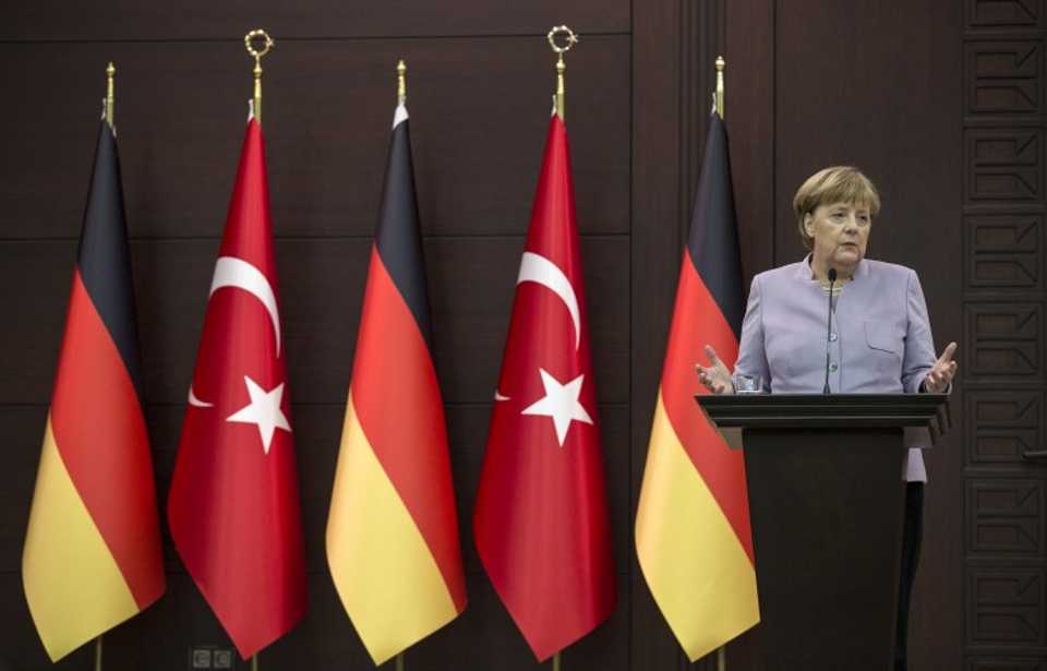 German Chancellor Angela Merkel condemned the coup attempt and expressed her solidarity with Turkey's democratically elected government. File photo 