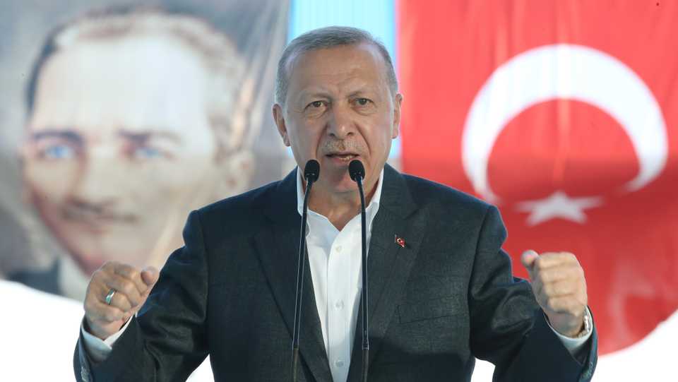 President Recep Tayyip Erdogan asks EU institutions and member countries to behave responsibly and remain just, impartial and objective on all regional issues, notably the eastern Mediterranean.