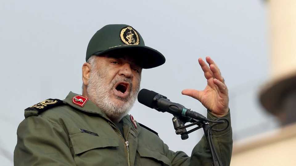 Chief of Iran's Revolutionary Guard General Hossein Salami rejects report of a plot to assassinate US envoy to South Africa Lana Marks.