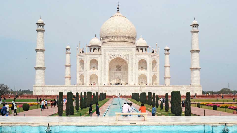 The Taj Mahal reopens to visitors in a symbolic business-as-usual gesture on September 21, 2020.