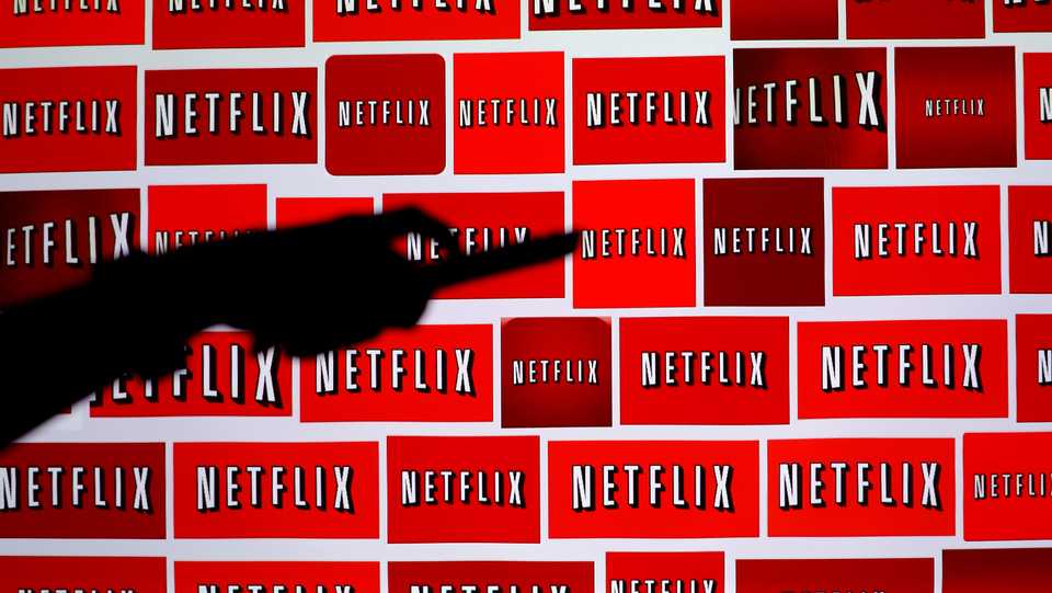 The Netflix logo is shown in this illustration photograph in Encinitas, California on October 14, 2014.