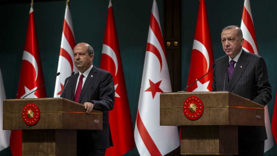 The Prime Minister of the Turkish Republic of Northern Cyprus, Ersin Tatar, met with Turkish President Recep Tayyip Erdogan in Ankara.