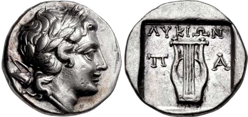Lycian Union coin found at Patara.