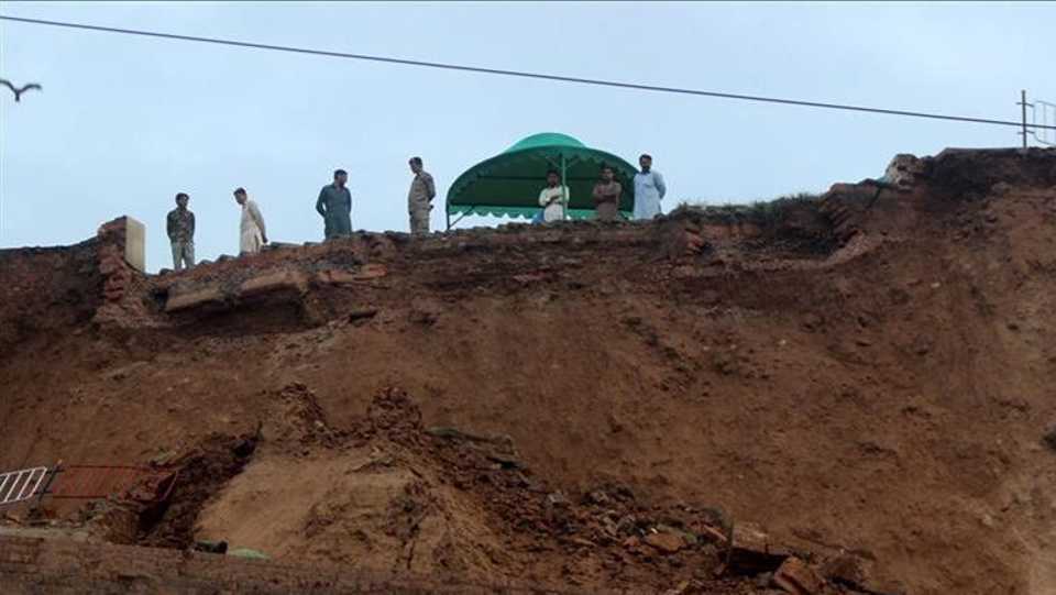 Landslide overtook the minibus that was travelling from the city of Rawalpindi in Punjab province to the scenic city of Skardu. FILE PHOTO