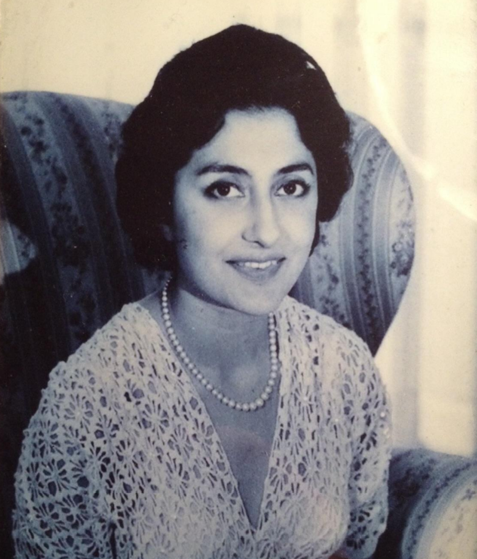 A rare portrait of Princess Naciye Dogan taken in her youth.