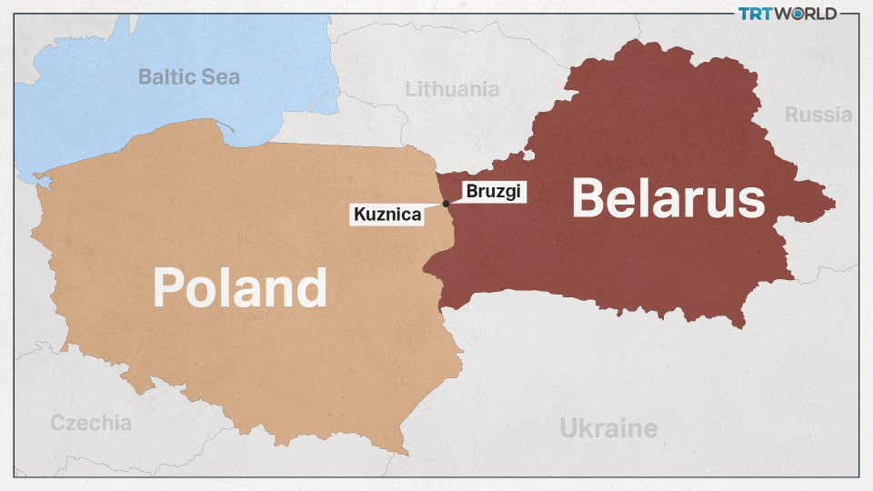 Poland And Belarus Map Explained: Migrant Crisis On Poland-Belarus Border